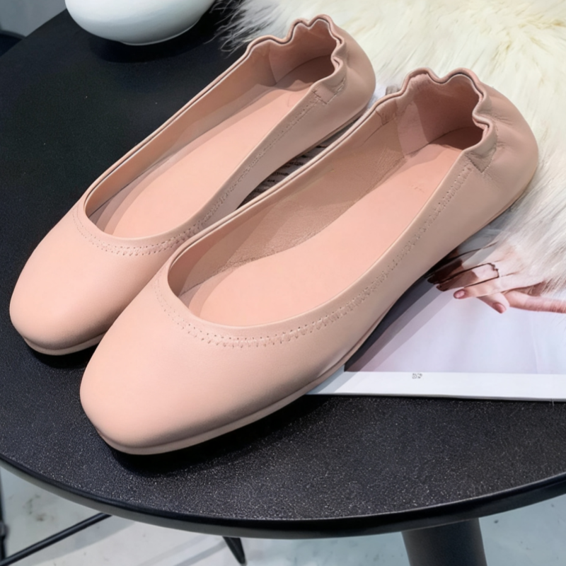 E6529-2# Sheepskin Shoes