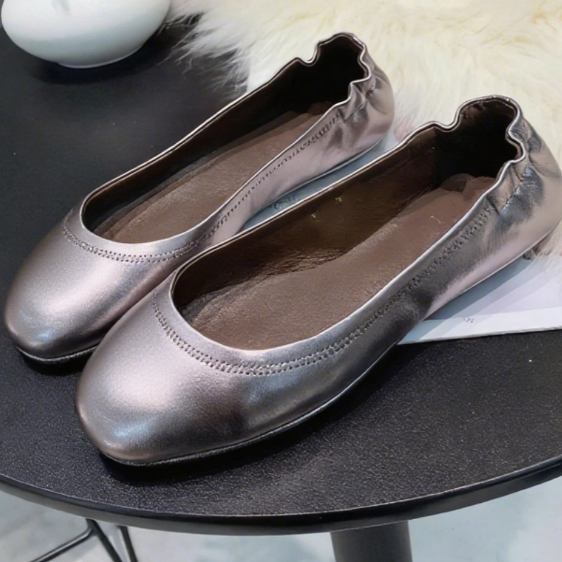 E6529-2# Sheepskin Shoes