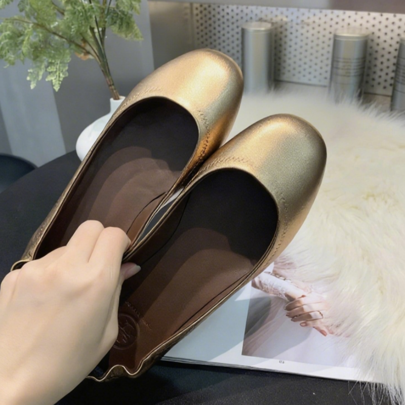 E6529-2# Sheepskin Shoes