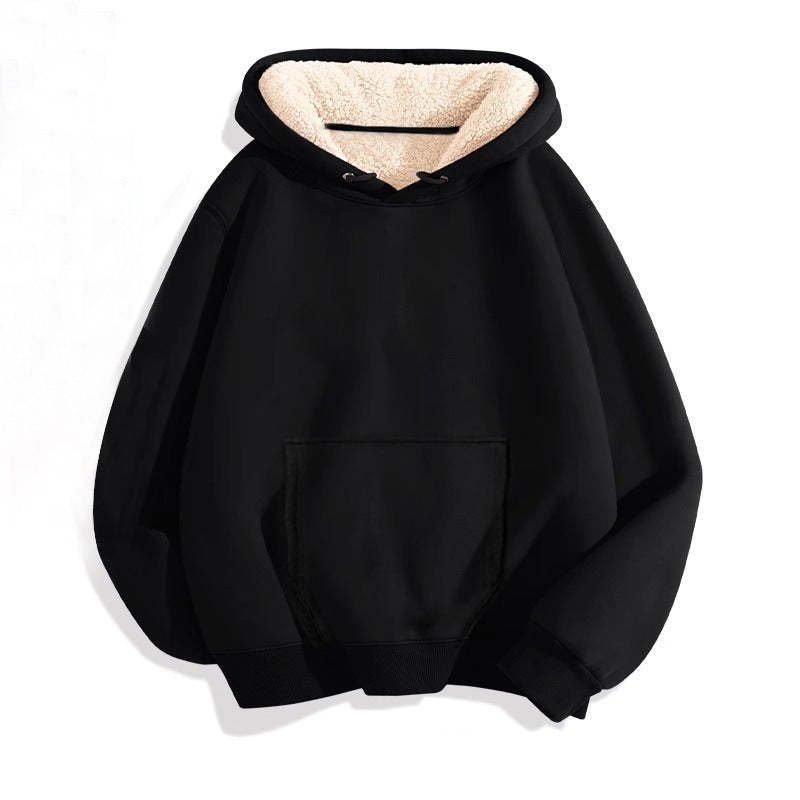 1459# A 3D LOGO Unisex Cotton Velvet Hoodie