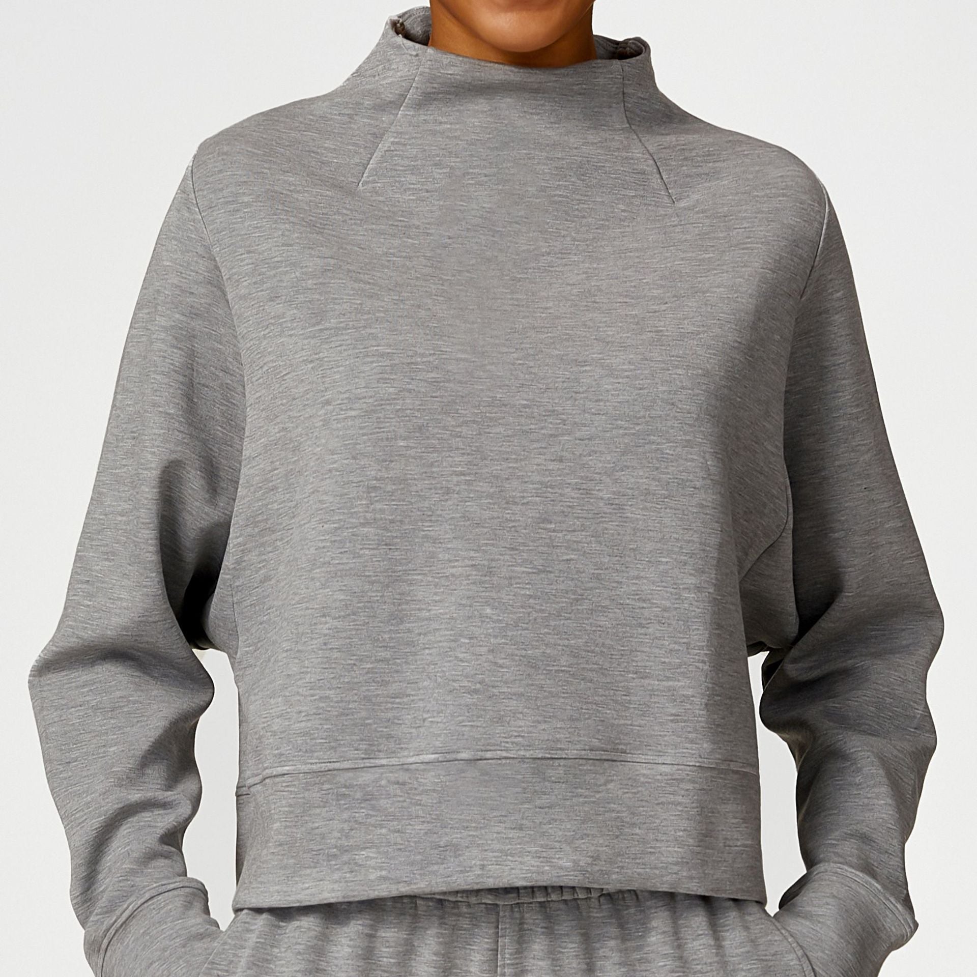 554# A 3D Silver Logo Women Sweatshirts Pants Set