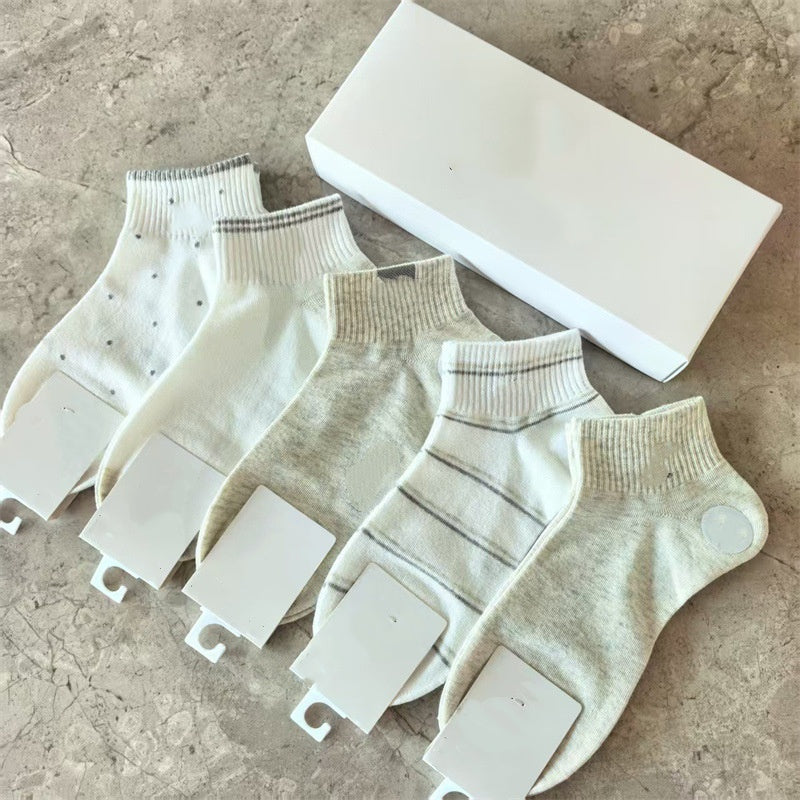 2391# A Unisex Socks 5Pairs/lot