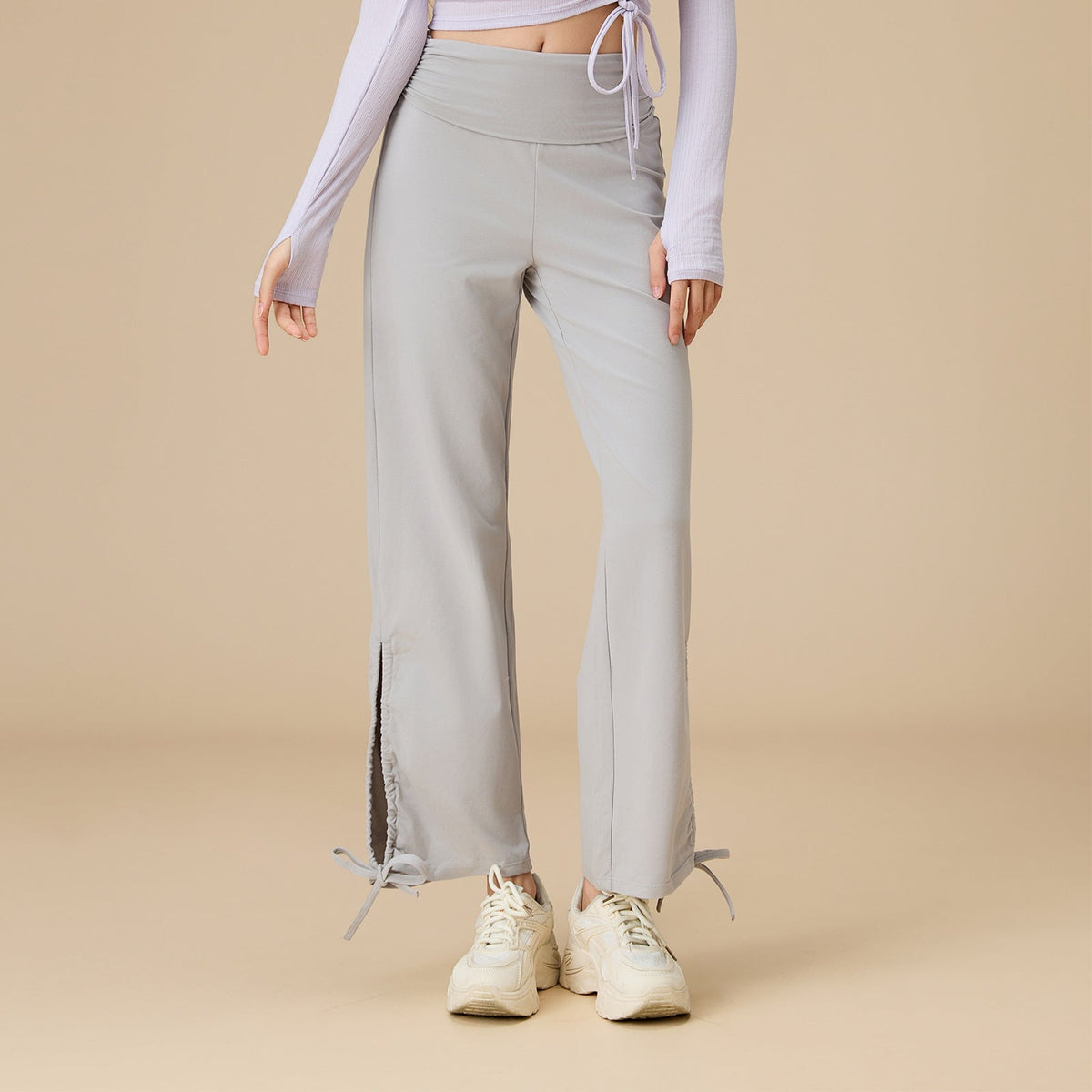 A2790# Women Straight-leg pants