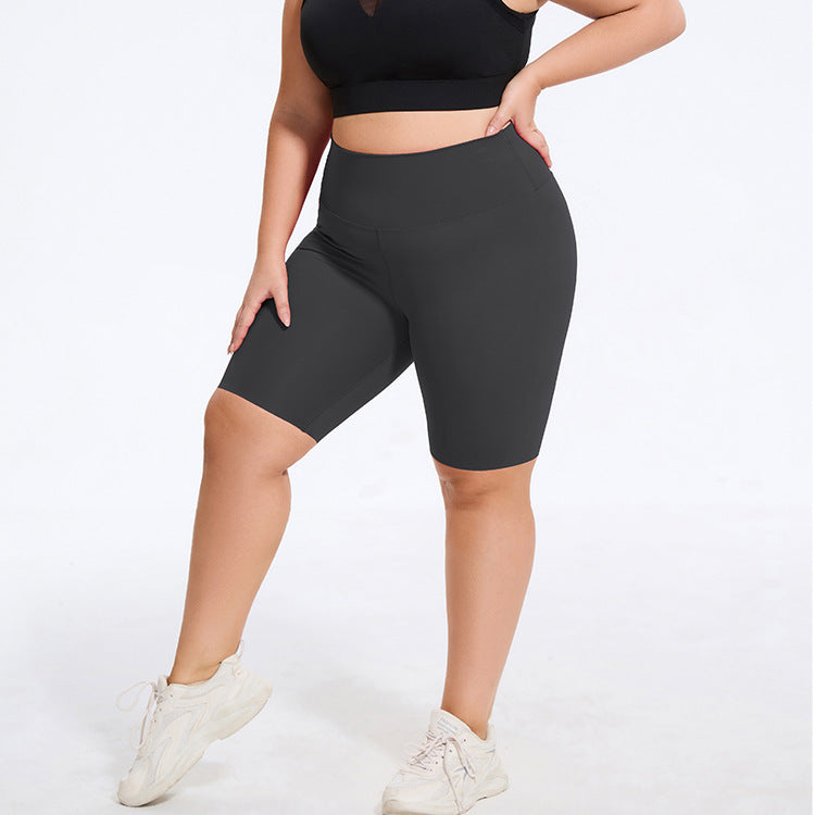 L4254#   Women Large Size Shorts