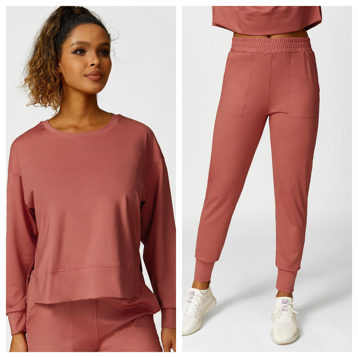 555# A Women Sweatshirts Pants Set