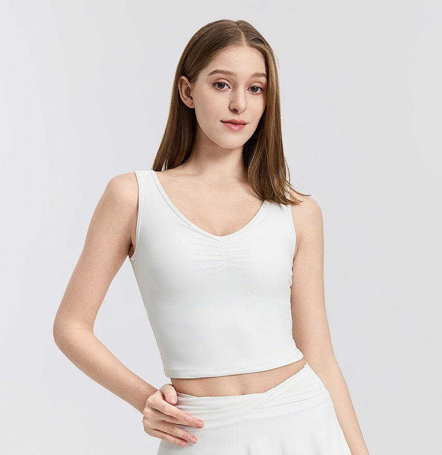 2628#A Women Yoga Vest Or Skirts