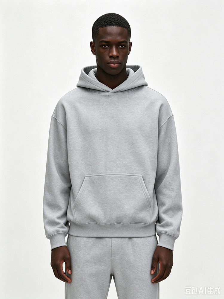 L6729# Silica Gel  Men Sport Hoodies