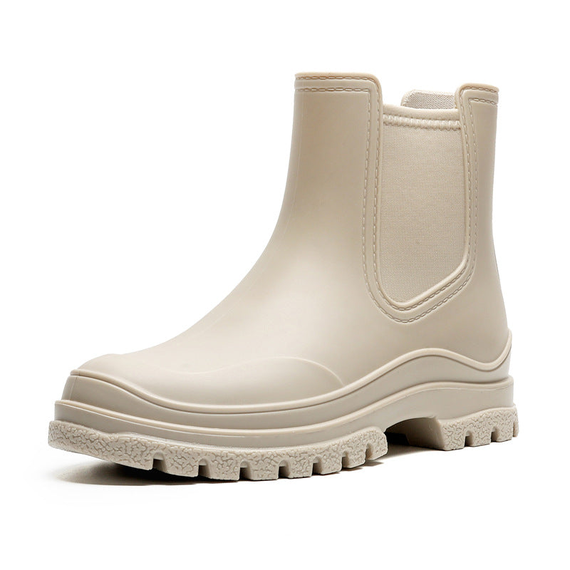 ZGLHUA Women Rubber Martin Rainboots