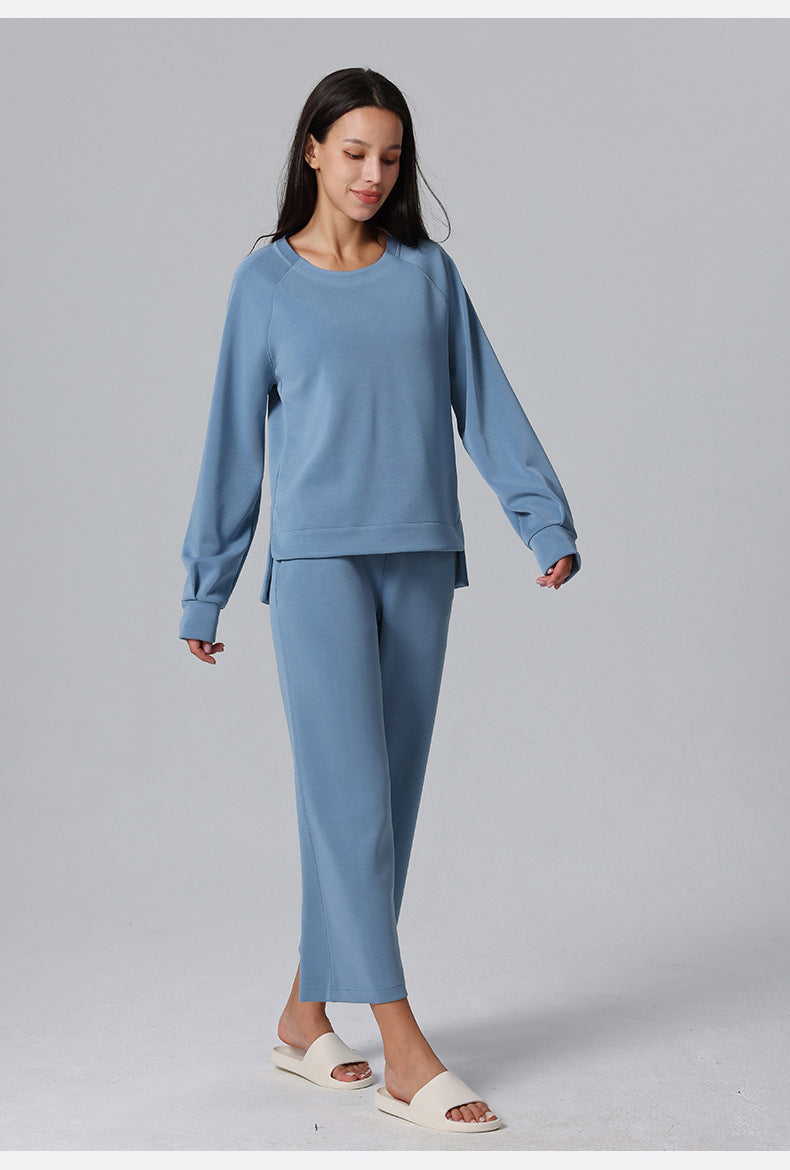 1899#  Soft Streme Pants Pullover Set