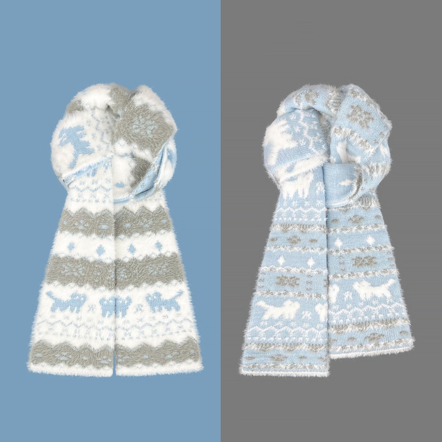 ZGLHUA Women Soft Woolen Scarf