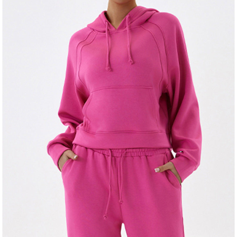 L4518#  Women Hoodies Pants Set