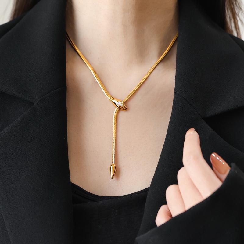 E7018#Titanium Steel Necklaces