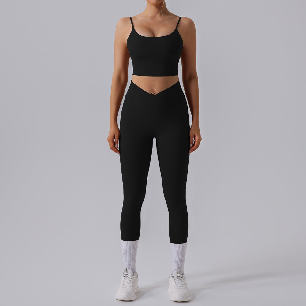 569# A Women Yoga Bra Pants Set