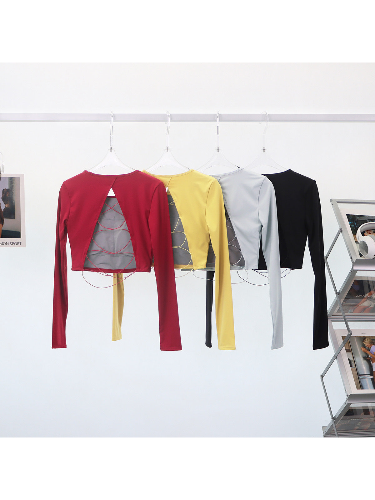 L5338# Women Long Sleeve Shirts