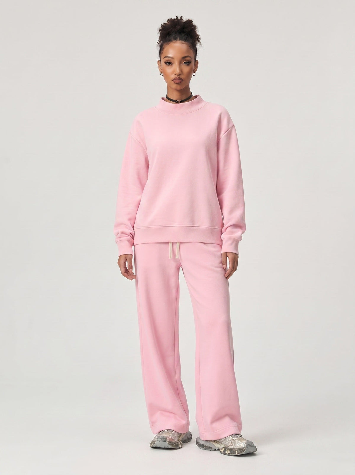 2725#A 3D Silver Women Sweatshirt Or Pants