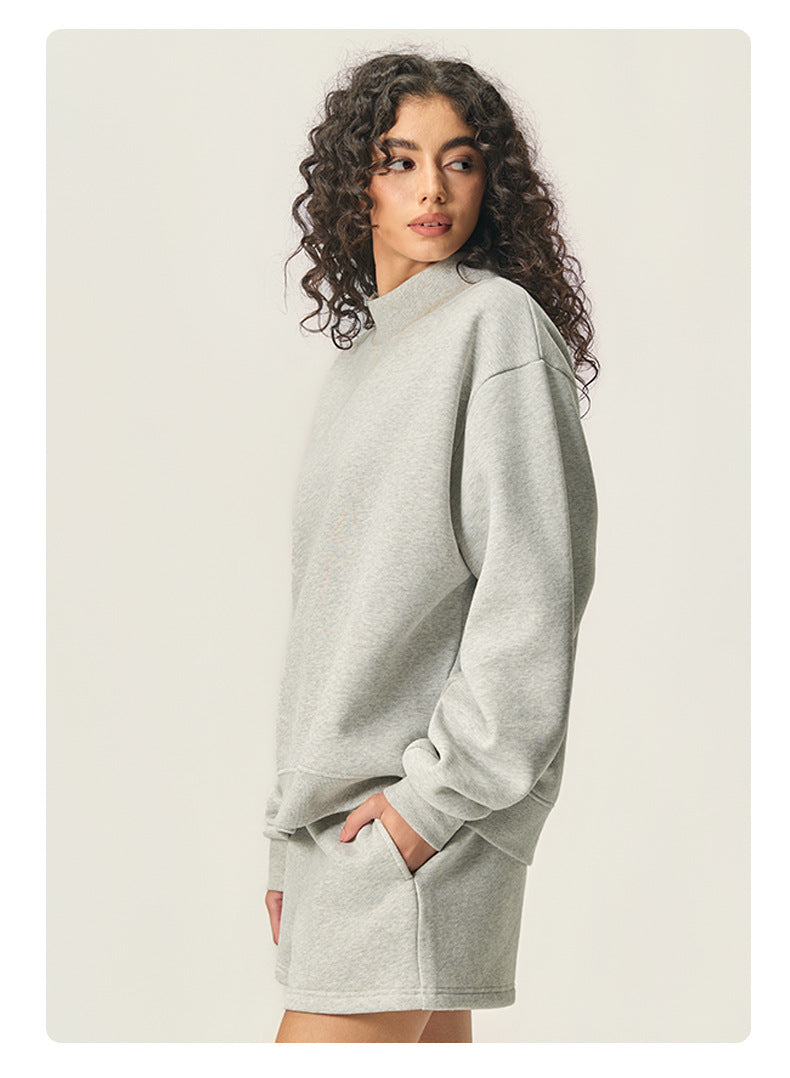 1829# A 3D Silver Women Sweatshirt Or Shorts