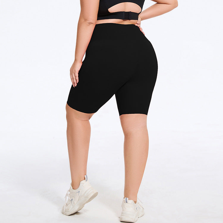 L4254#   Women Large Size Shorts