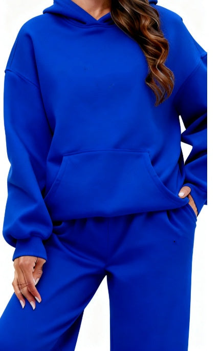 1892# A Women Printed Hoodie Pants Set