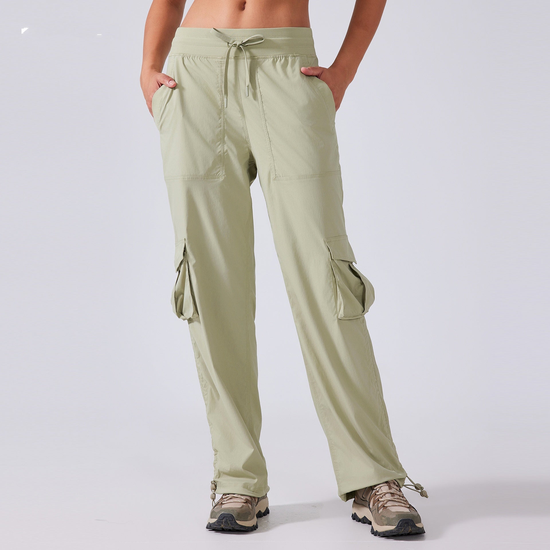 L5344# Mid-Rise Cargo Pants