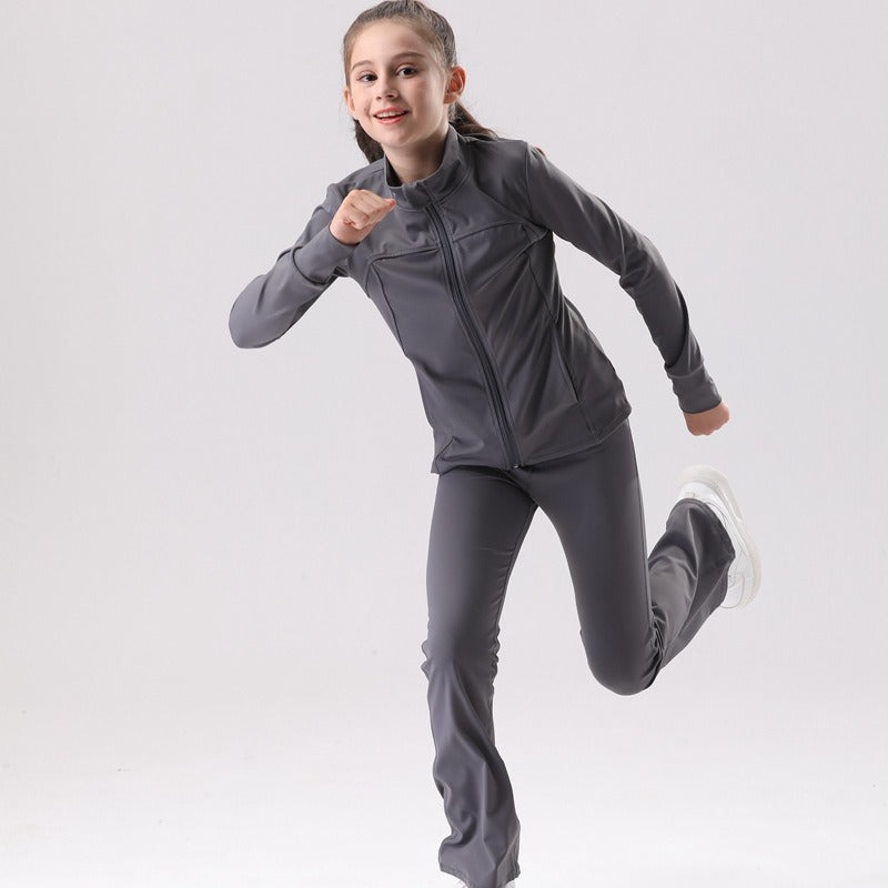 1886-1#  Kids  Jackets Pants Set