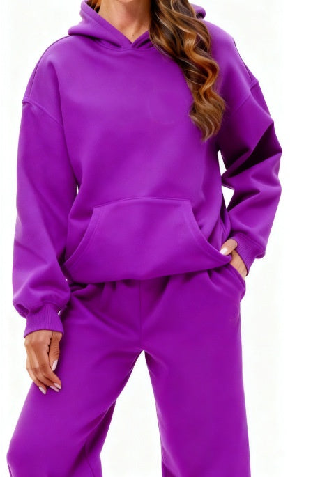 1892# A Women Printed Hoodie Pants Set