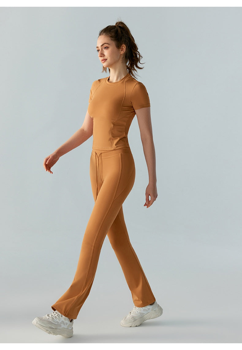 L2186#  Yoga Shirts and Pants Set