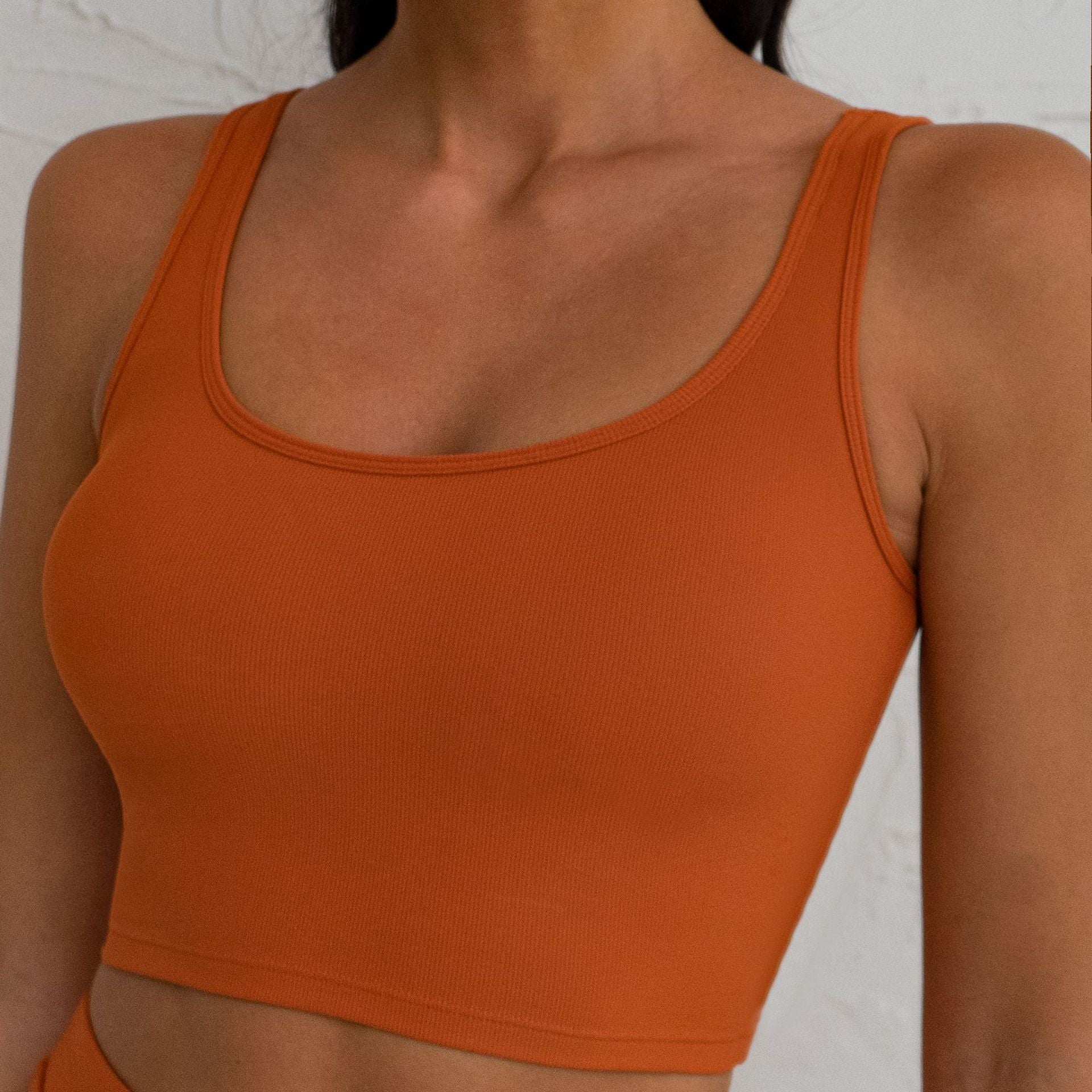 418# AL Women Yoga Bra Skirts Set