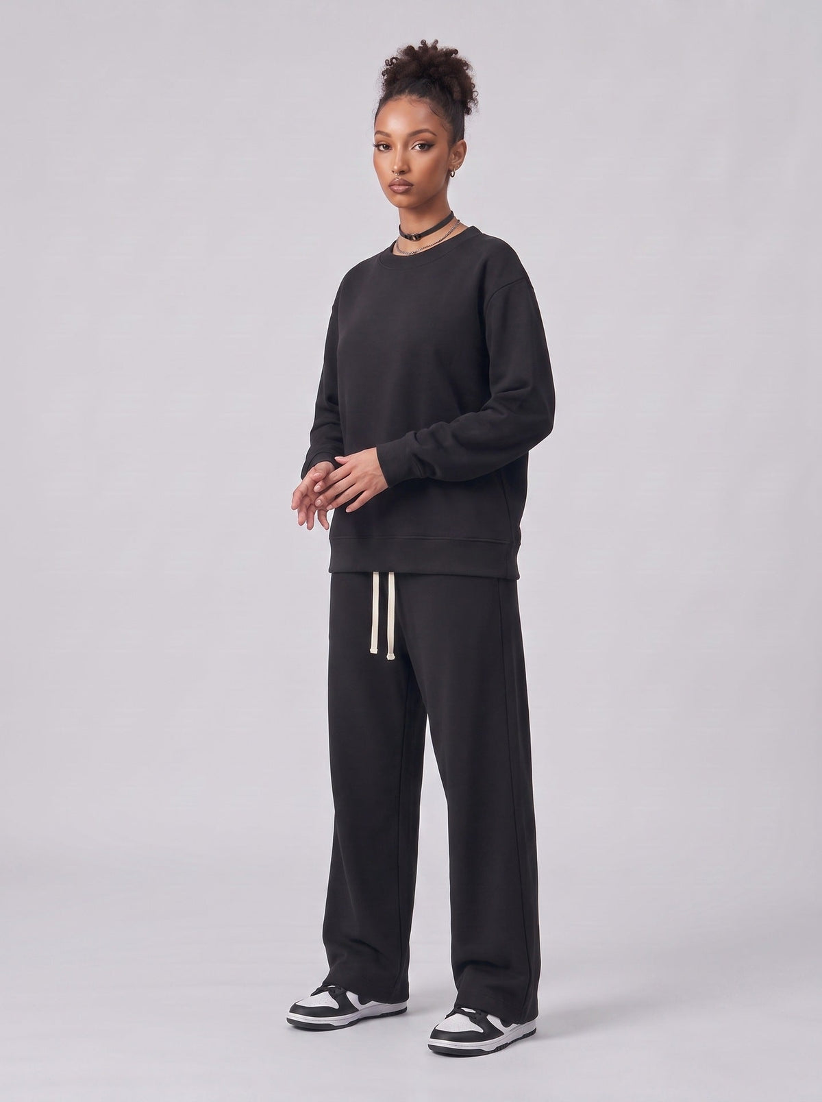 2725#A 3D Silver Women Sweatshirt Or Pants