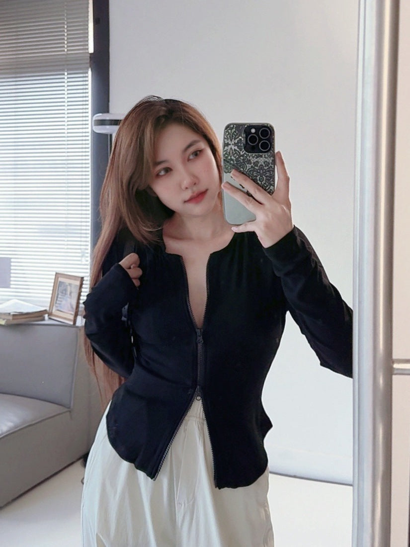 2874# Women knit cardigan