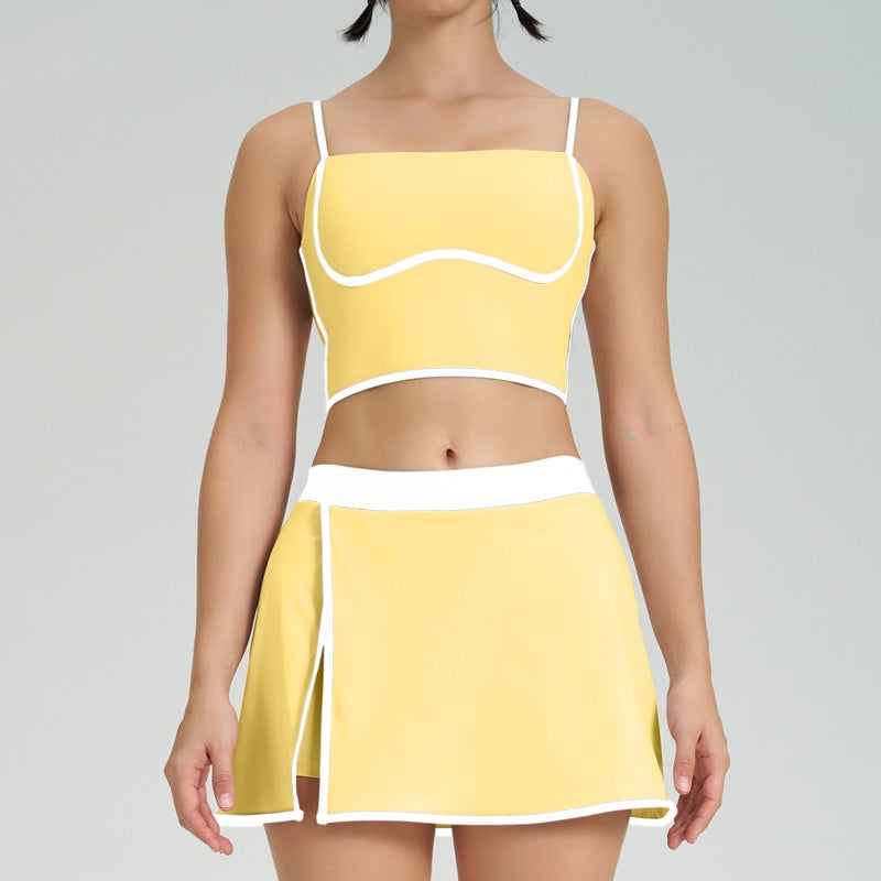 404# AL Women Bra Skirts Set