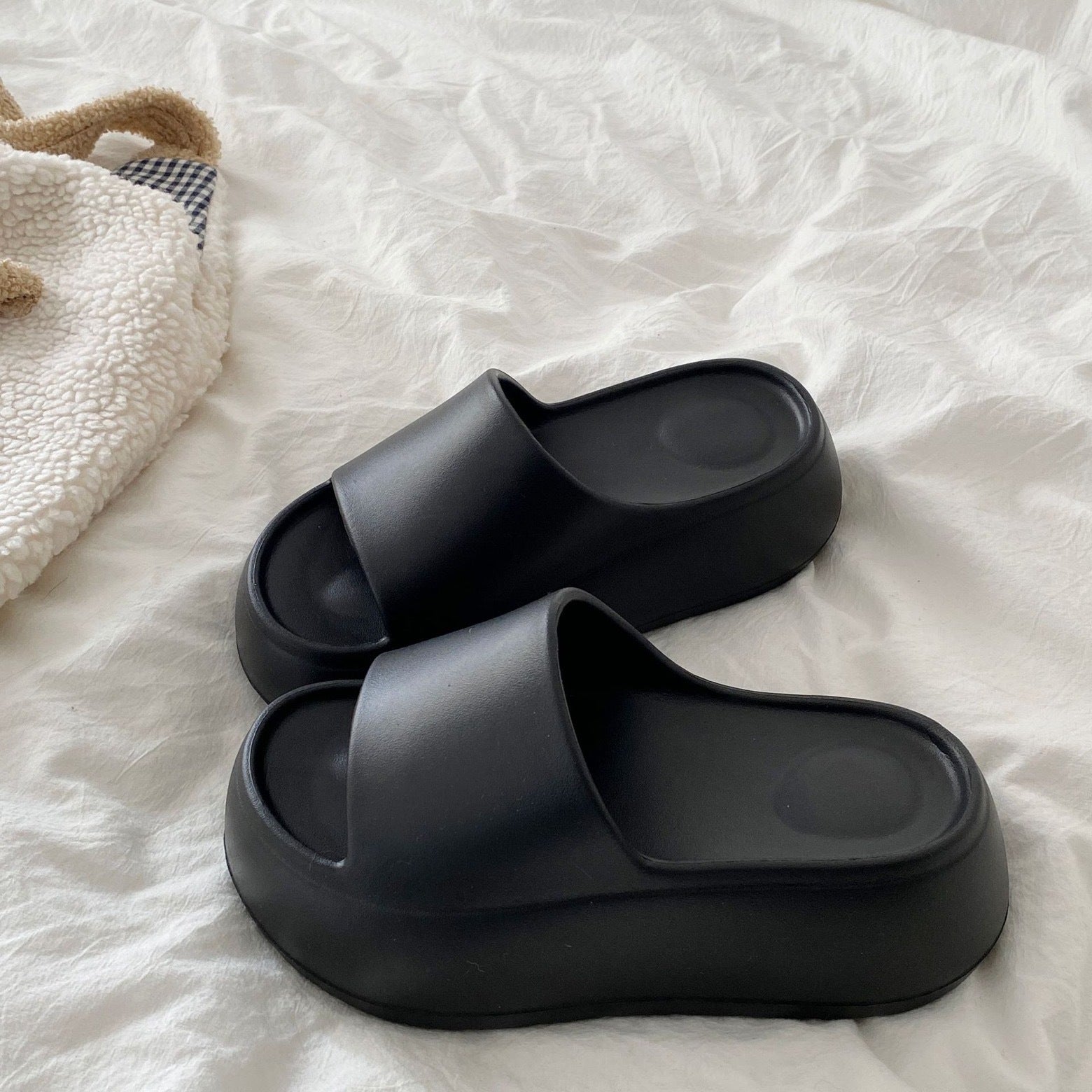 E7150#Cow Leather Slipper