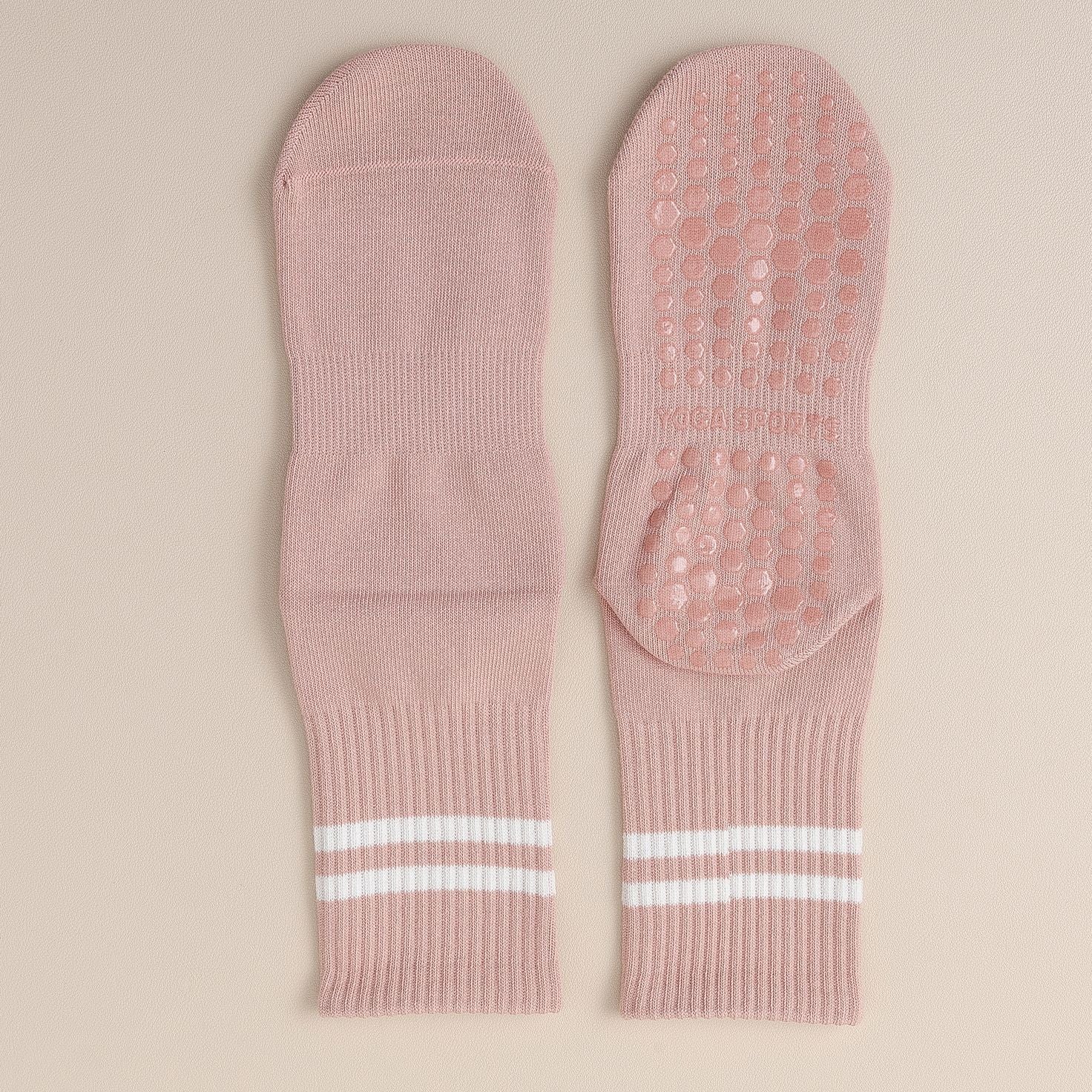 252# AL Middle Length Anti Slip Socks 3pairs/lot