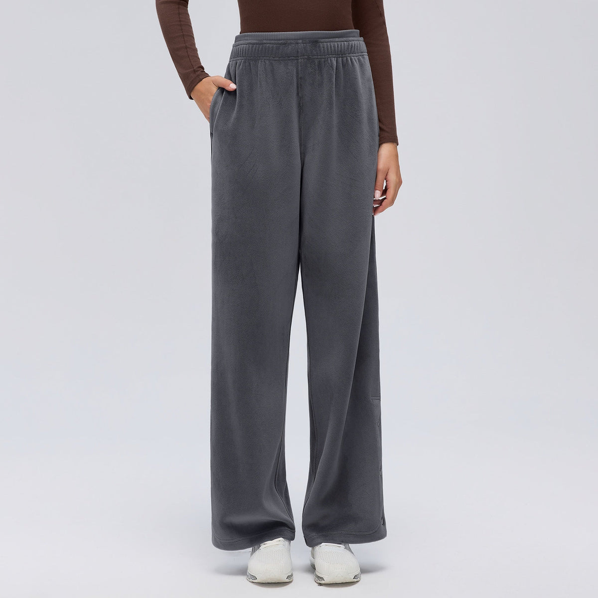 L6720# Same Color Silica Gel Women Hoodies Or Pants