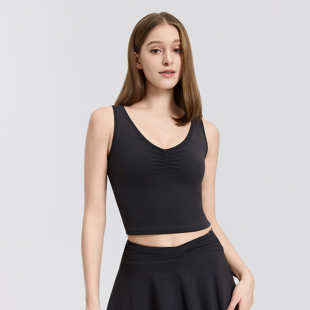 2628#A Women Yoga Vest Or Skirts