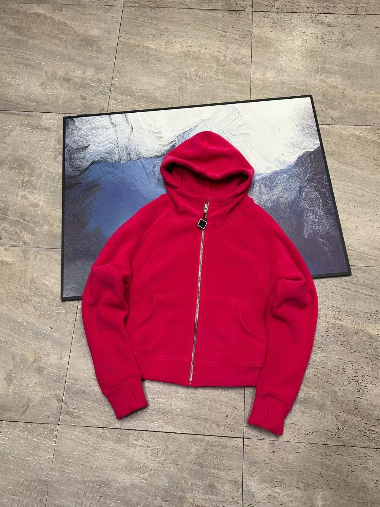 1458# GX A Unisex Fleece Hoodies