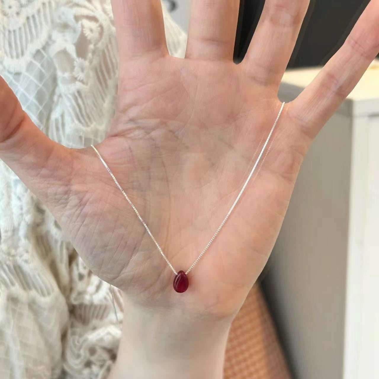 E3394# Titanium Steel Necklace