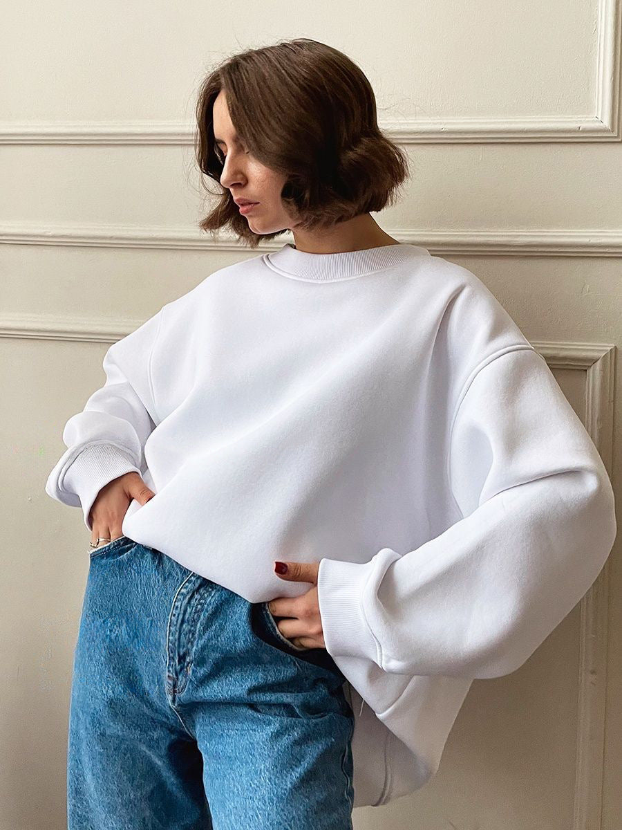 E7363#  Women  Foam Printing Sweatshirts