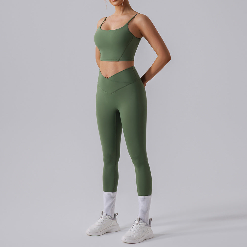 569# A Women Yoga Bra Pants Set
