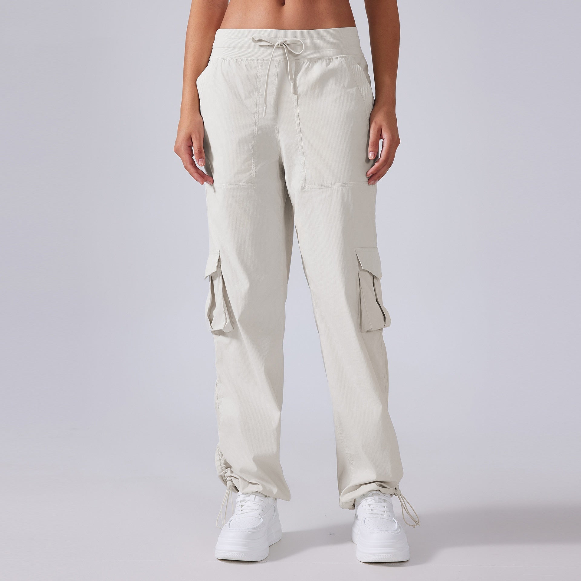 L5344# Mid-Rise Cargo Pants