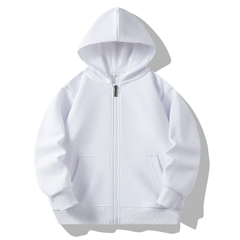 2779#A 3D Silver Kids Hoodies