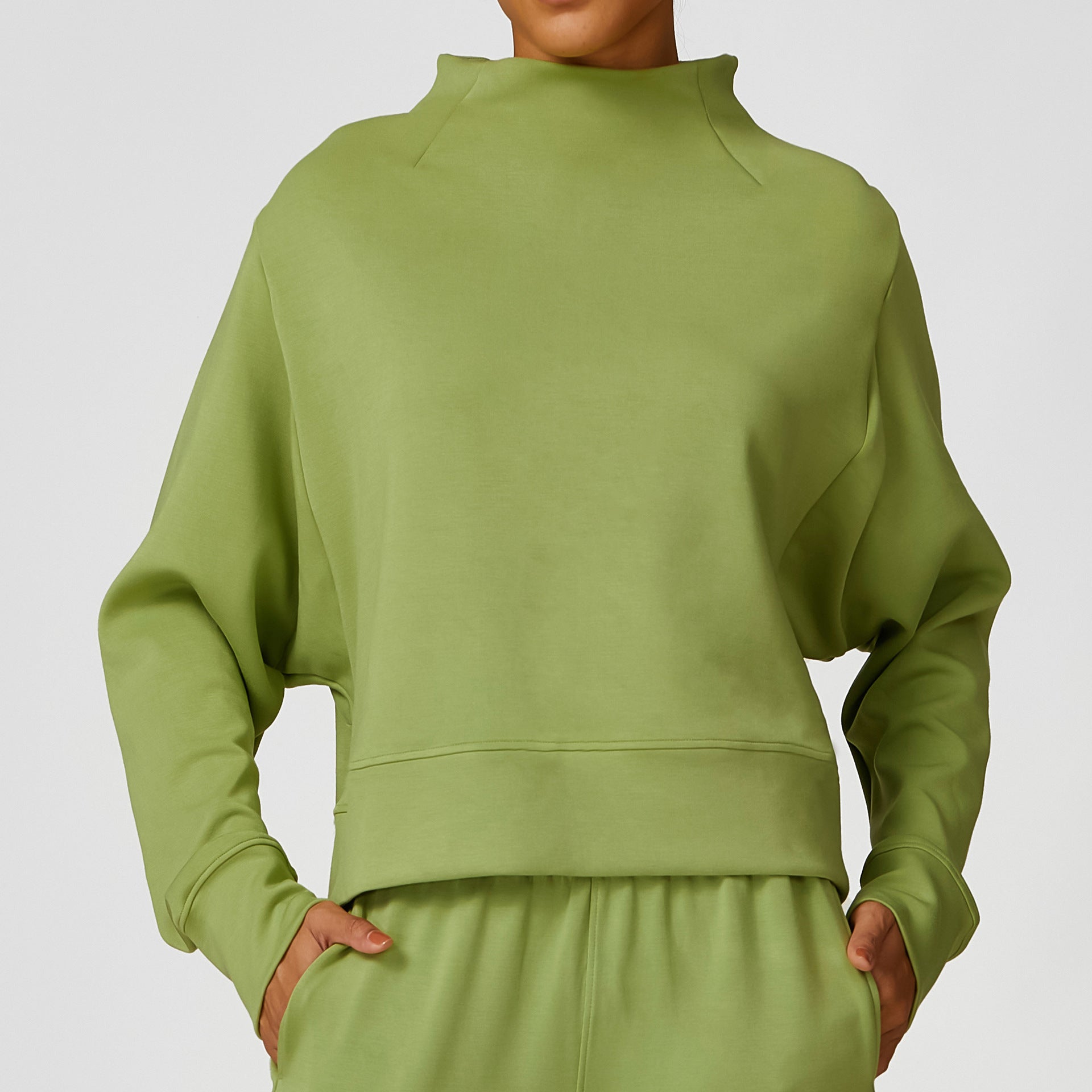 554# A 3D Silver Logo Women Sweatshirts Pants Set