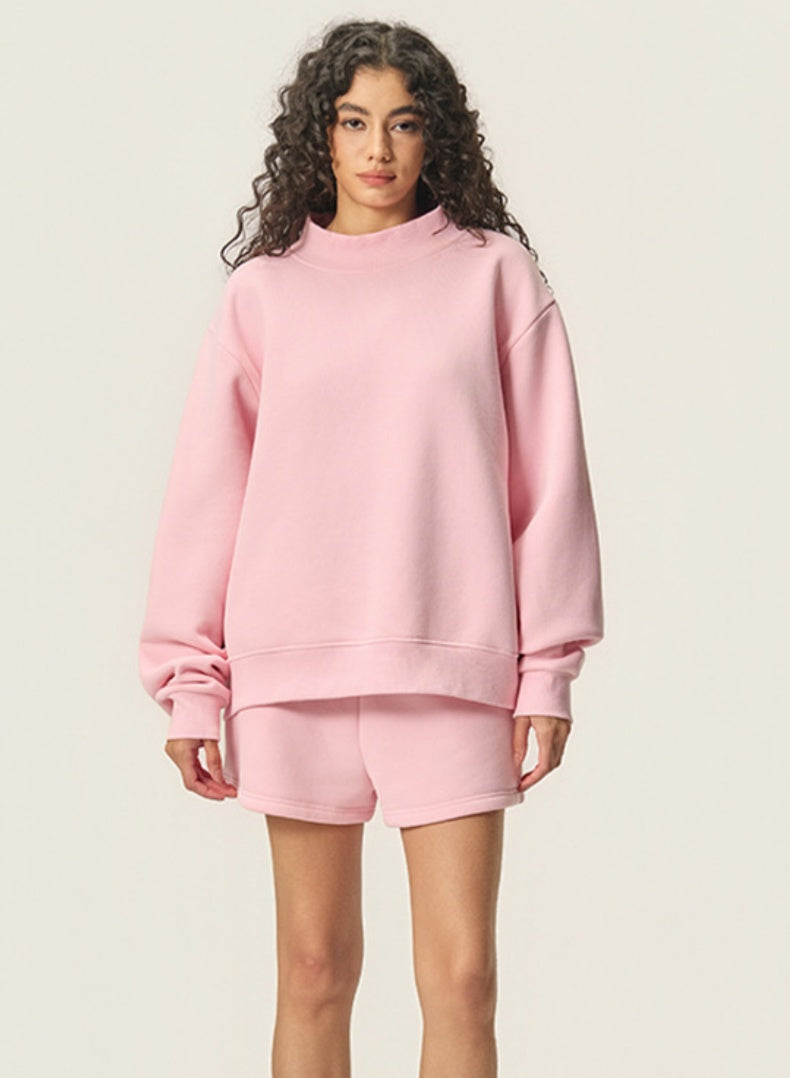 2724# A 3D Silver Women Sweatshirt Or Shorts
