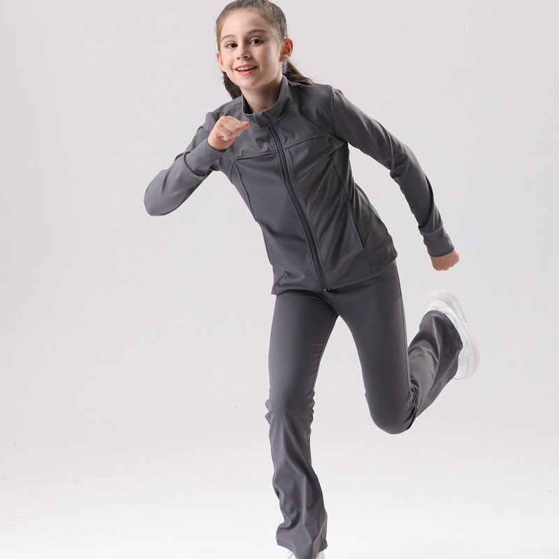1886-1#  Kids  Jackets Pants Set