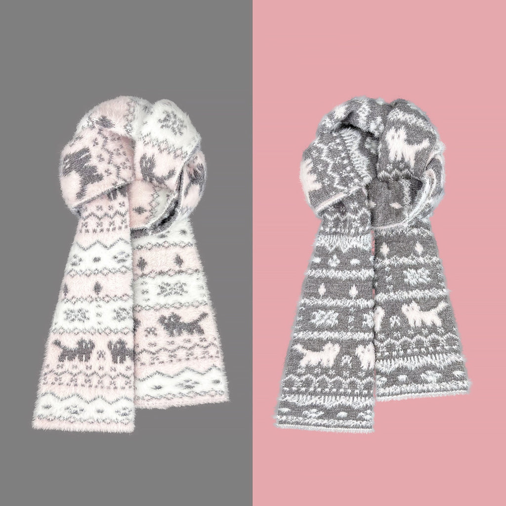 ZGLHUA Women Soft Woolen Scarf