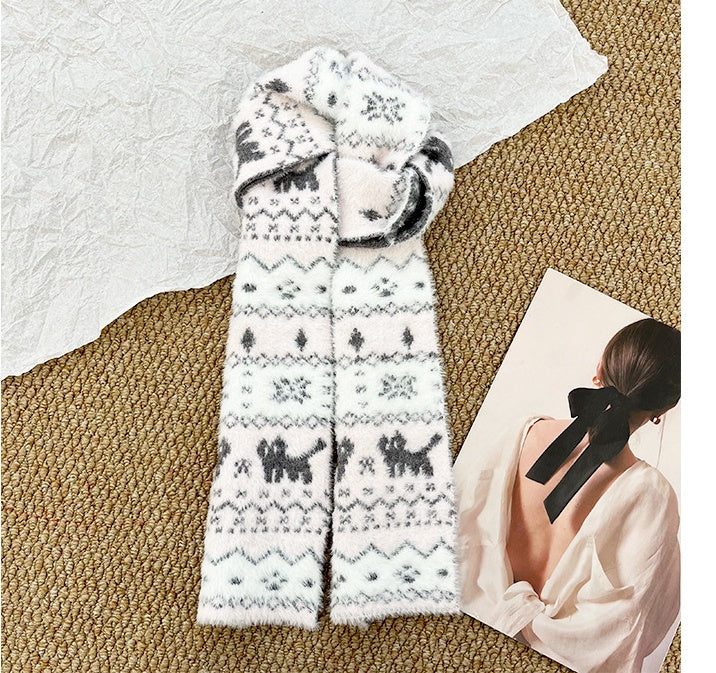 ZGLHUA Women Soft Woolen Scarf