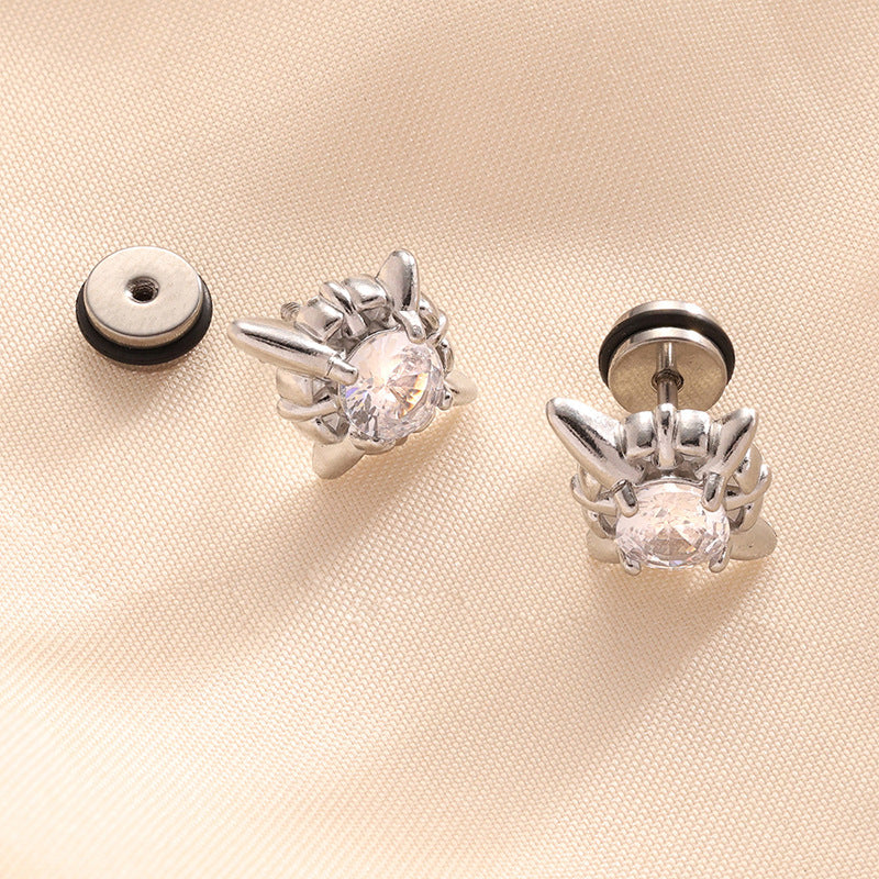E1375# Titanium Steel Earring