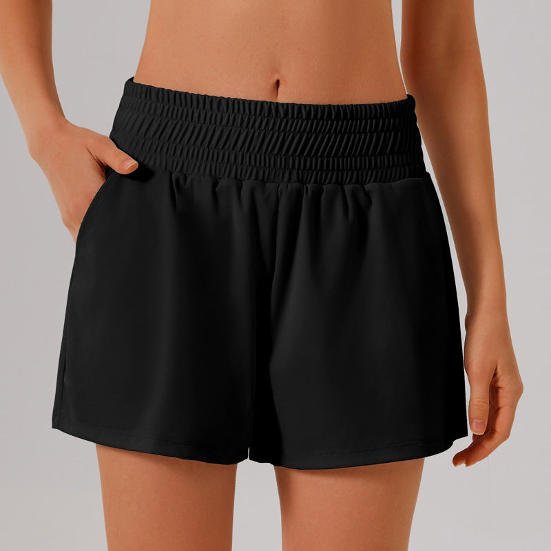 L4520-1# Women Yoga Top Shorts Set