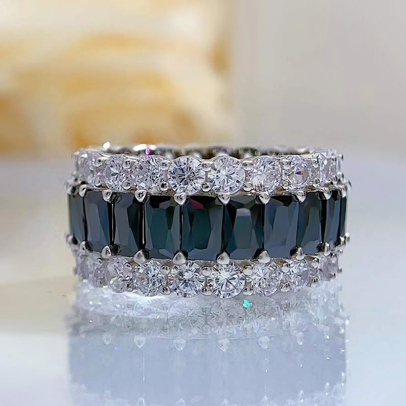 E1735# 8.5mm Diamond Rings