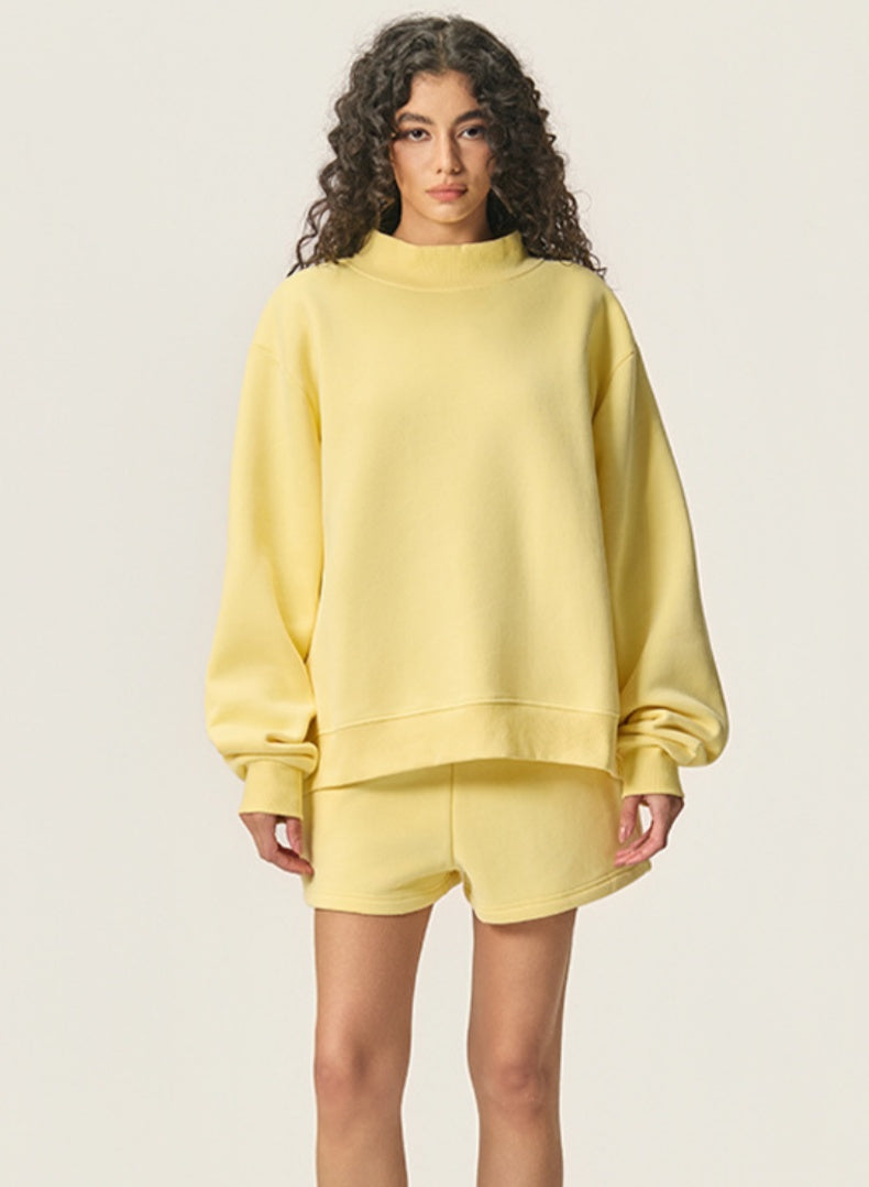 2724# A 3D Silver Women Sweatshirt Or Shorts