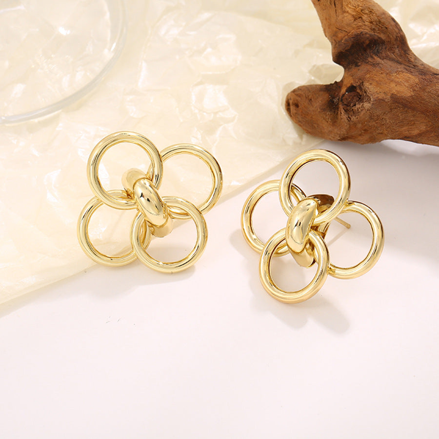 E2140#Chic 51mm Earrings